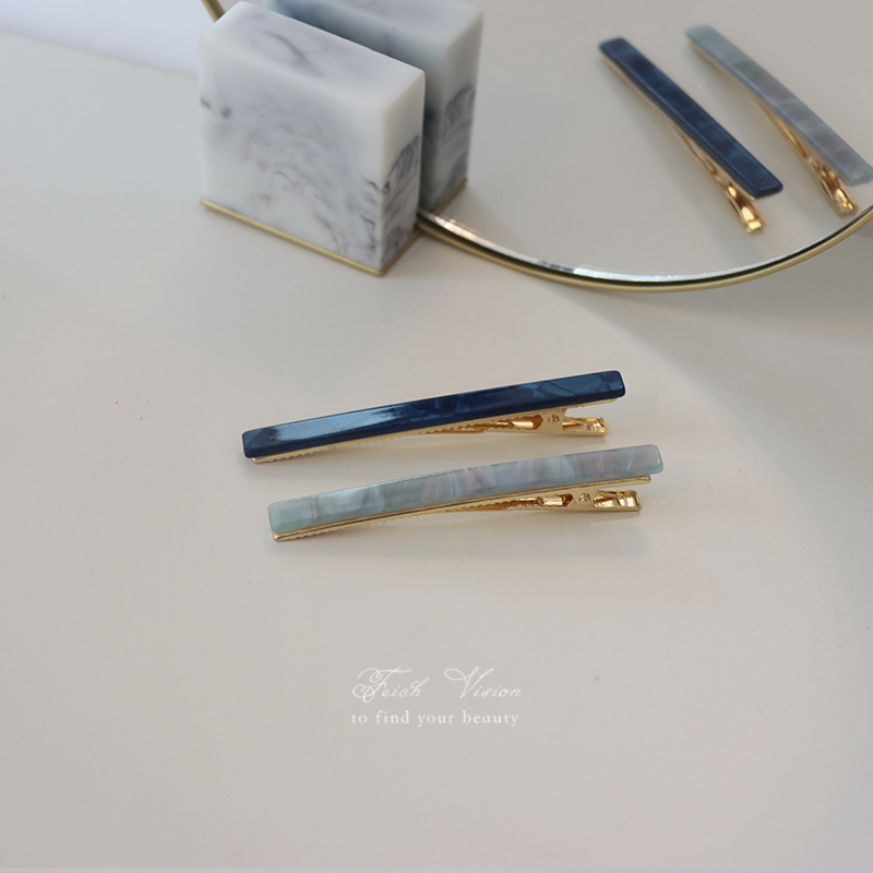 醋酸酯鸭嘴夹少女韩国ins