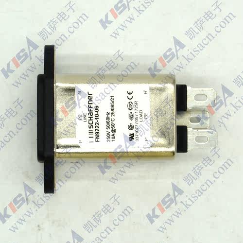 夏弗纳SCHAFFNERFN滤波器 9222B-10-06 SCHAFFNER交流电源滤波