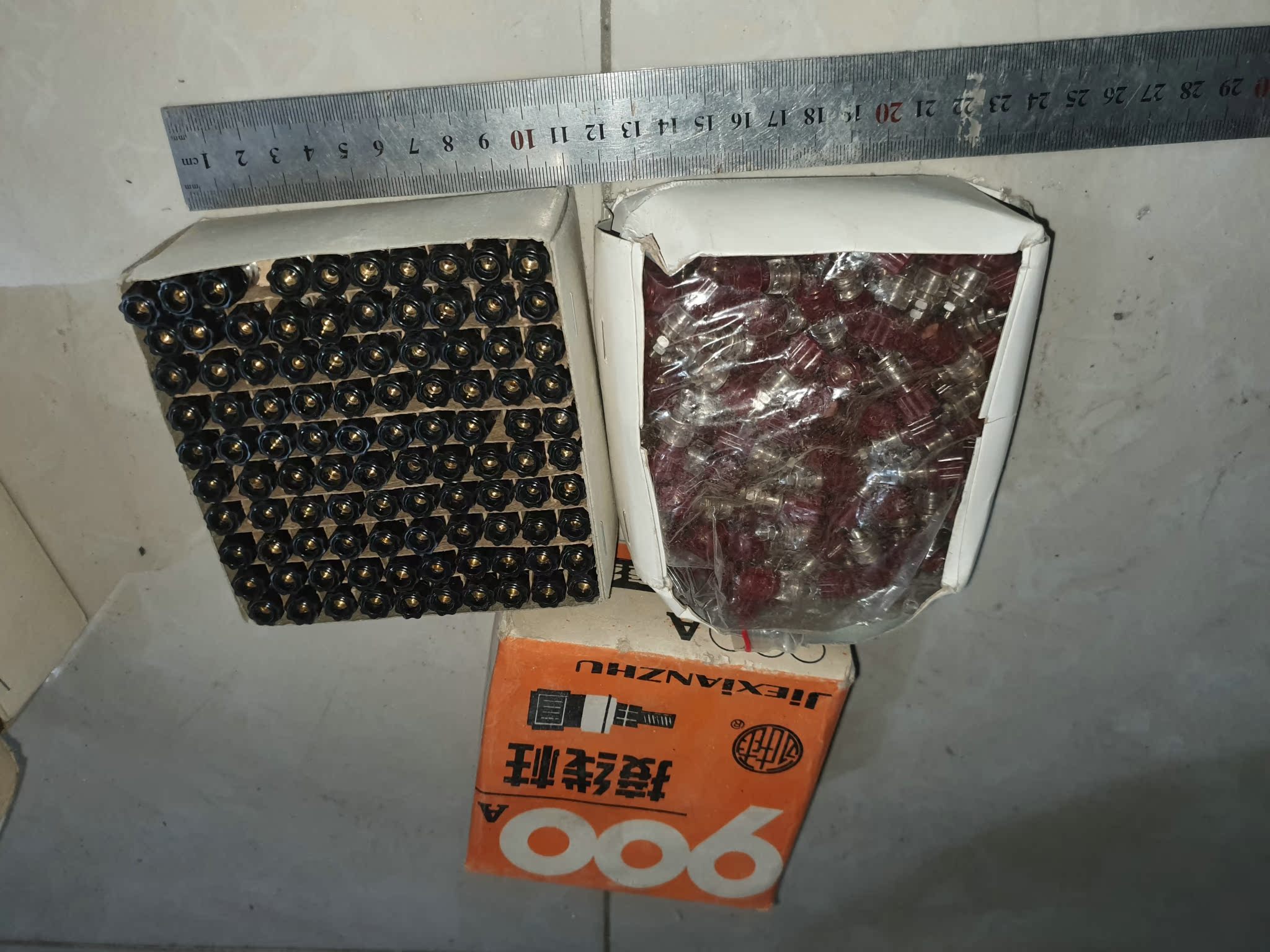 （铜柱）铜杆JS-900A接线柱 逆变器电焊机接线柱M3  3mm接线端子