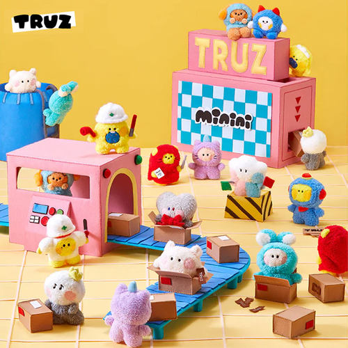 TRUZminini可爱毛绒玩偶公仔