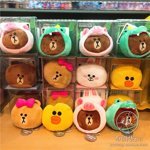 韩国采购linefriends布朗熊小猪
