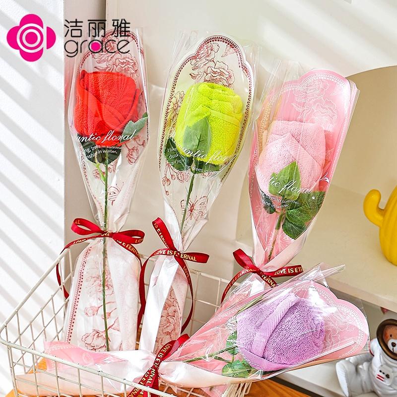 母亲节送妈妈创意手工玫瑰花公司教师节女神节送老师实用礼物生日