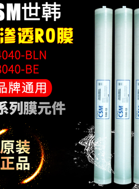 CSM世韩反渗透RO膜RE4040 8040-BLN/BE/BLR/LEHG原装4/8寸膜元件
