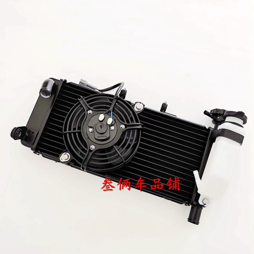 适用宗申赛科龙（RC250）散热器水箱风扇SR250GS水冷器原厂带水壶