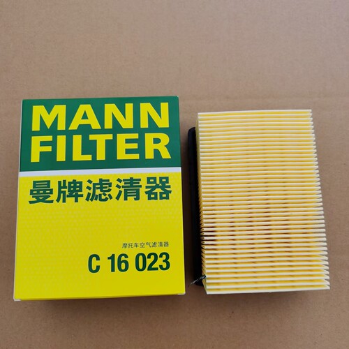 曼牌摩托车空气滤芯格适配春风CF800MT CF800-5滤清器 空滤器
