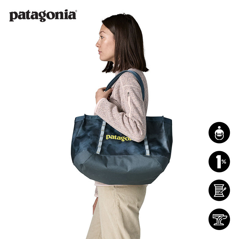 patagonia黑洞手提袋25升图片
