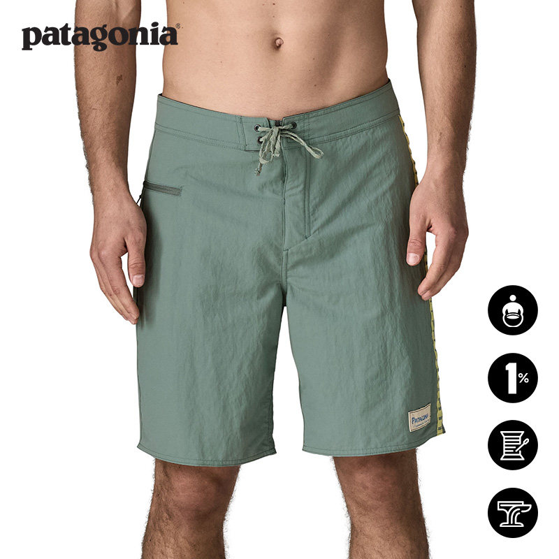 男士冲浪短裤 Wavefarer Boardshorts 86623 patagonia巴塔哥尼亚 - 实物图