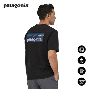 patagonia巴塔哥尼亚 混纺T恤 37655 Logo Boardshort 男士