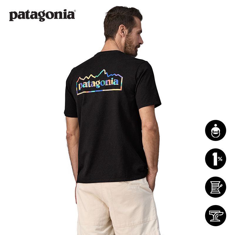 patagonia男士环保面料T恤