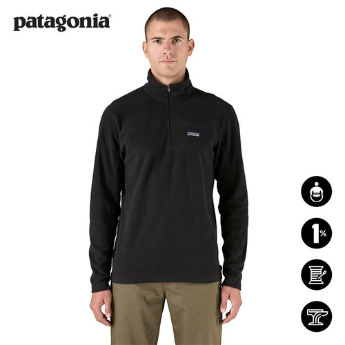 patagonia男士套头抓绒衣