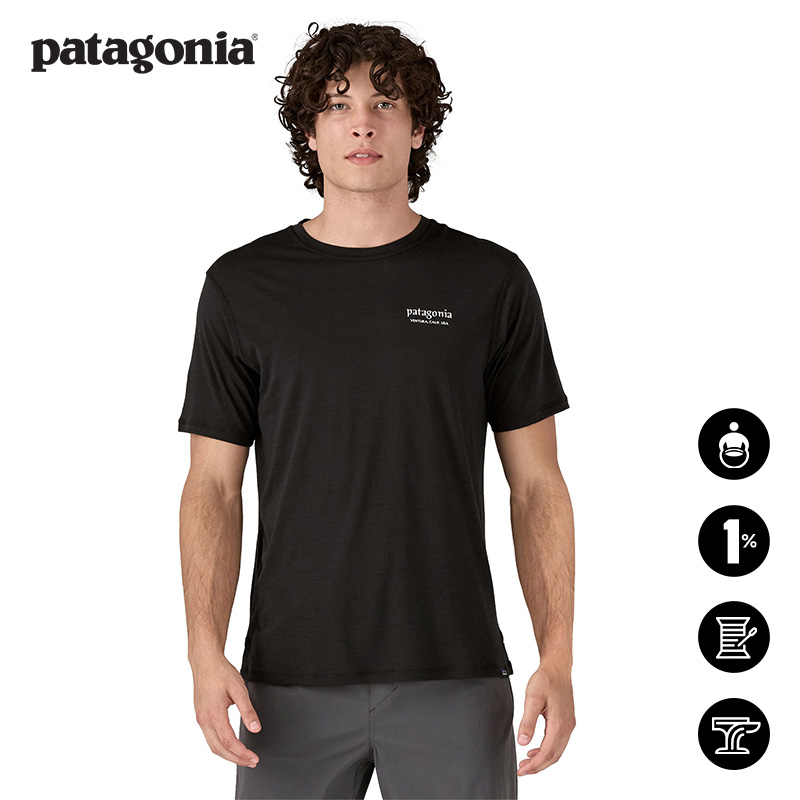 patagonia男士美利奴速干短袖T恤