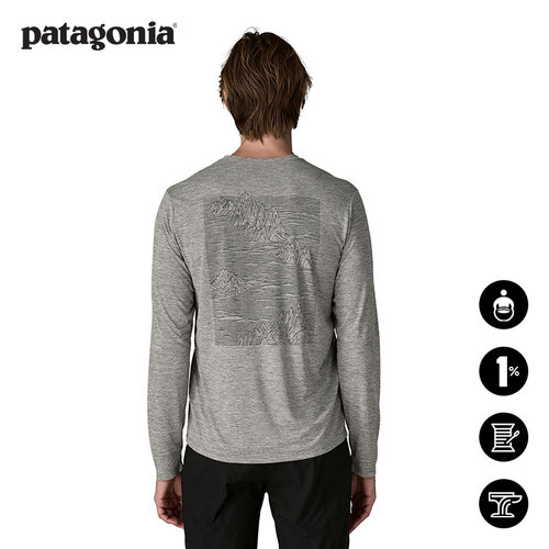 patagonia男士速干长袖T恤