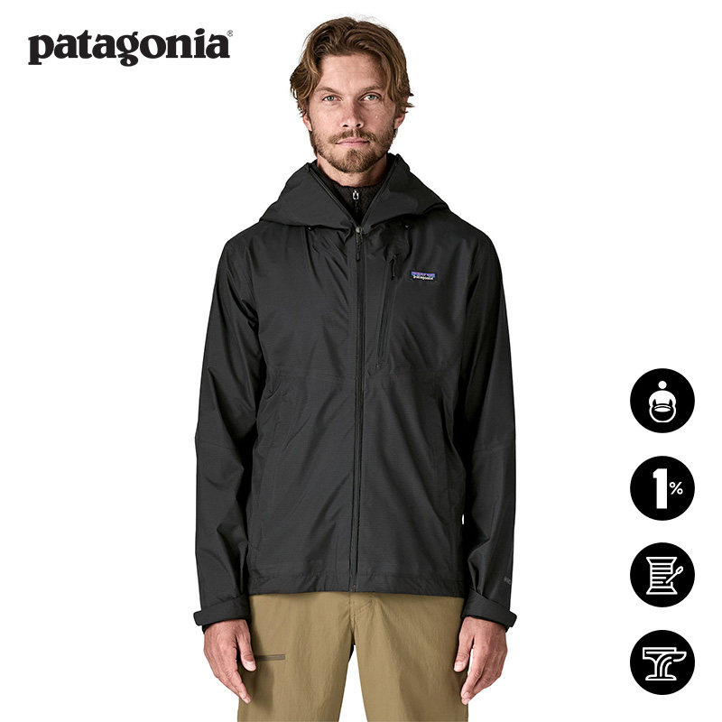 patagonia男士防水冲锋衣