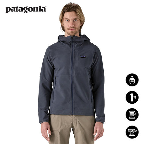 patagonia男士抓绒连帽衫