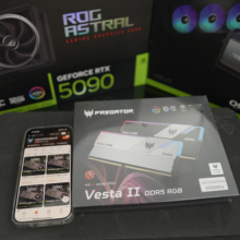 宏碁掠夺者(PREDATOR) 炫光星舰RGB 32G DDR5 6000MHz 电脑内存条