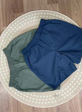 日系夏款梭织五分裤宽松休闲男士短裤百搭时尚经典URBAN OUTTERS