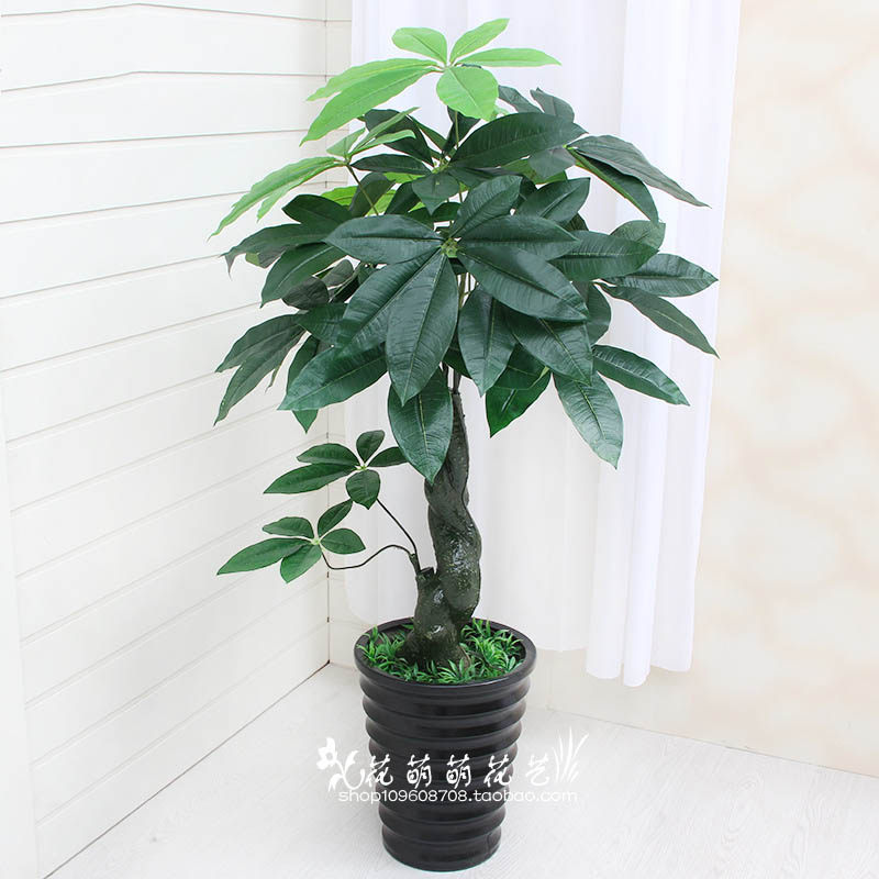 发财树盆景室内仿真植物热卖特价