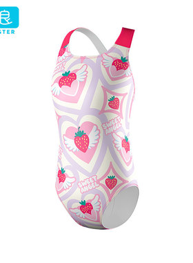 速浪|青训入门|TC03甜心|无胸垫|儿童青少年竞速泳衣