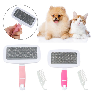 宠物狗狗梳子猫狗毛刷清理器狗毛梳金毛泰迪中大型犬猫咪针梳用品