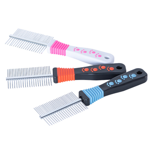 猫梳子去浮毛针梳毛刷猫长毛猫咪专用狗毛清理器撸猫神器宠物钢梳