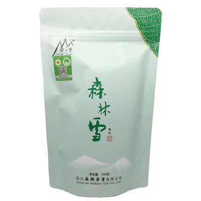 森林雪 雪兰100g 四川马边高山毛峰绿茶茶叶 24年新茶