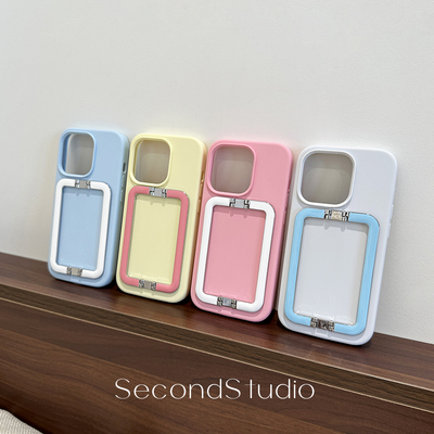 小众原创手拿支架软壳苹果17pro