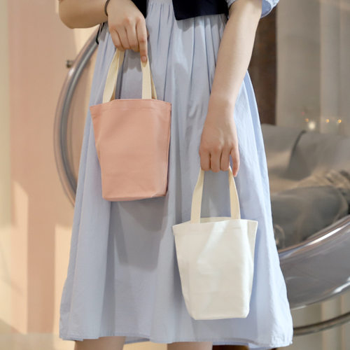 帆布保温杯小拎包便携