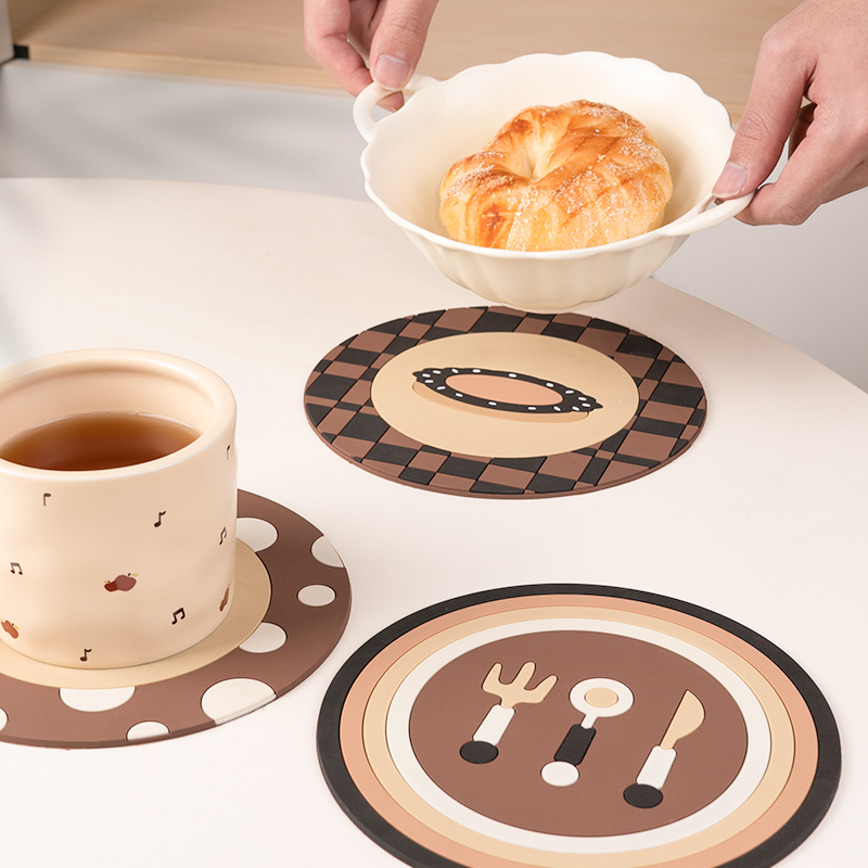 复古隔热垫防烫防滑餐桌必备