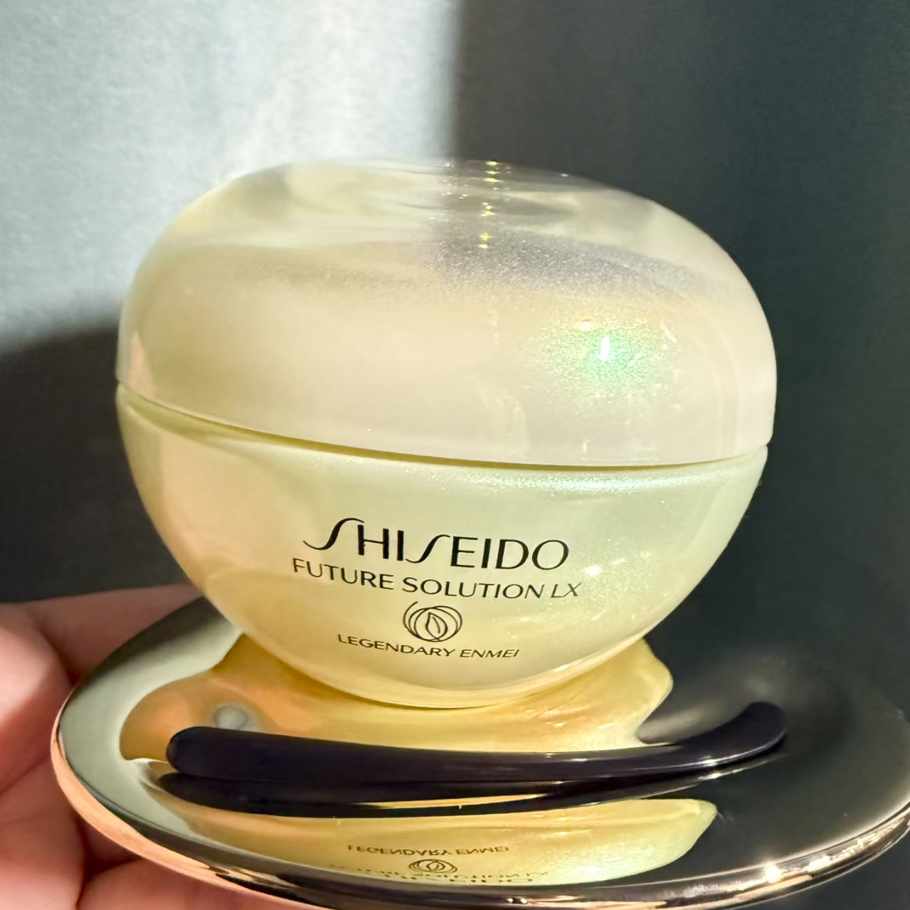 资生堂 时光琉璃凝时生机奢养霜50ml 玉琉璃紧致淡纹滋润养肤面霜图片