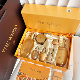 Whoo后 拱辰享气韵生润颜系列7件礼盒套装 滋养水乳面霜精华眼霜