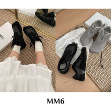 CETTCE 现货  Maison Margiela MM6 苹果头平底拼接德训鞋运动鞋