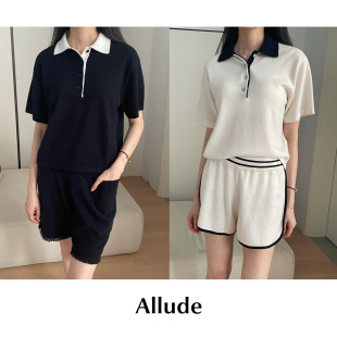 羊绒休闲针织polo短袖 ALLUDE 短裤 合集 CETTCE 自留款 现货