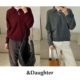 SALE CETTCE 现货 &Daughter 英国吉朗羔羊毛polo领毛衣针织
