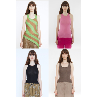 Petrov 圆领不对称针织背心上衣 Petar 折扣现货 SALE CETTCE