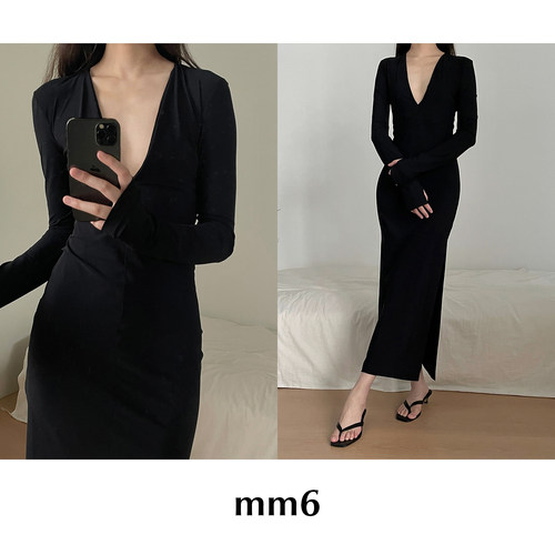 【SALE】CETTCE 现货 Maison Margiela MM6 马吉拉针织打底半裙