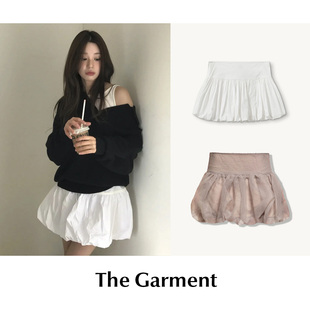 Garment 弹力高腰棉混纺气球裙泡泡裙 The 现货 SALE CETTCE