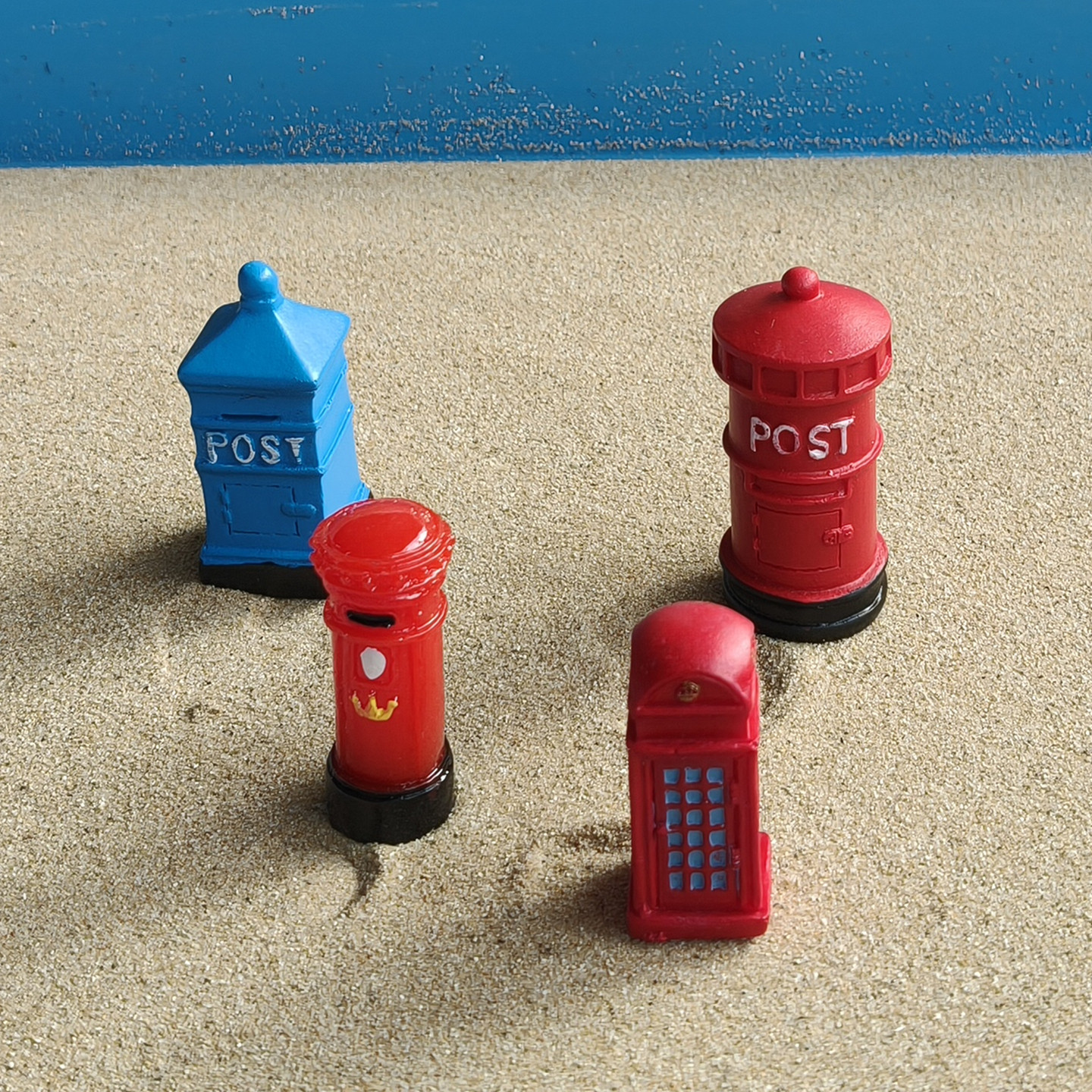 沙具模型心理沙盘游戏箱庭疗法摄影道具玩摆件公共设施邮筒电话亭,玩具/童车/益智/积木/模型,其他模型玩具,淘宝优惠券,粉丝福利购,淘宝优惠卷