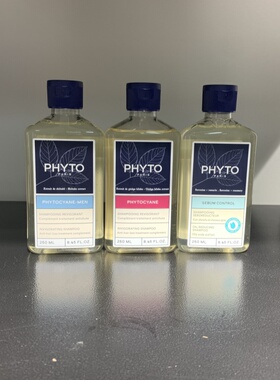 Phyto发朵 丝漾女士洗发水250ml 清爽蓬松 净澈头皮 养护发根