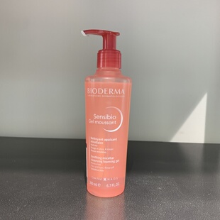 Bioderma 法国贝德玛 舒妍舒缓洁肤凝胶200ml 温和净卸养肤三合一