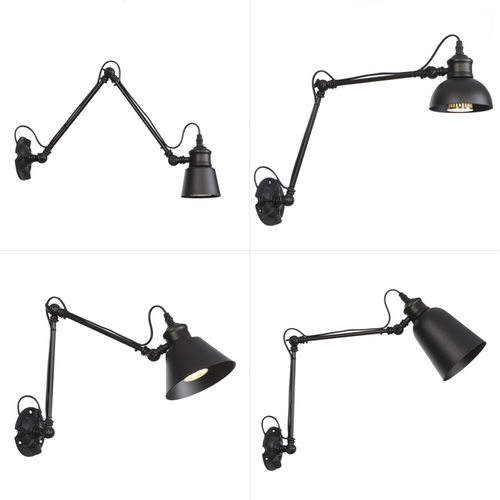 餐厅美式复古风格可折叠摇杆LED