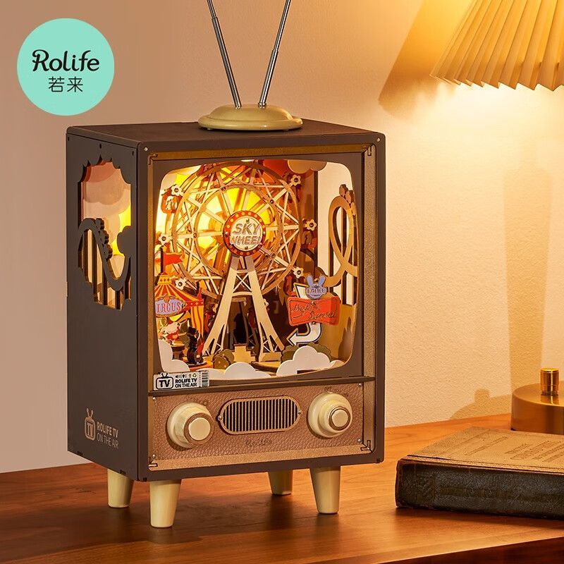 若态木质拼图14岁以上立体拼图