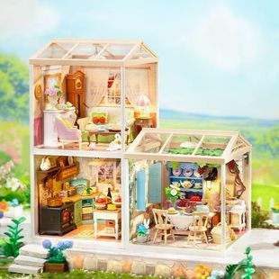 若来ROLIFE超级世界田园系列微缩diy手工拼装小屋模型玩具礼物