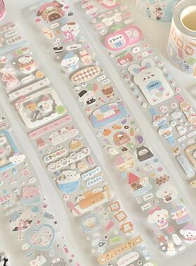 vol.8|软组织原创贴纸卷酸奶碗有新消息小病例童话镇咕卡可爱手账