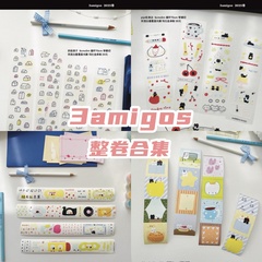 3amigos 2025春季 贴纸卷 pipi在身边 friends