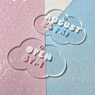 本司粘粘八月集市装饰字母咕卡贴纸蝴蝶链条咕盘蕾丝贴纸