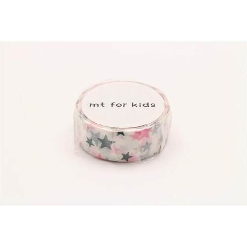 日本mt 和纸胶带手帐 mt for kids MT01KID006星星星整卷