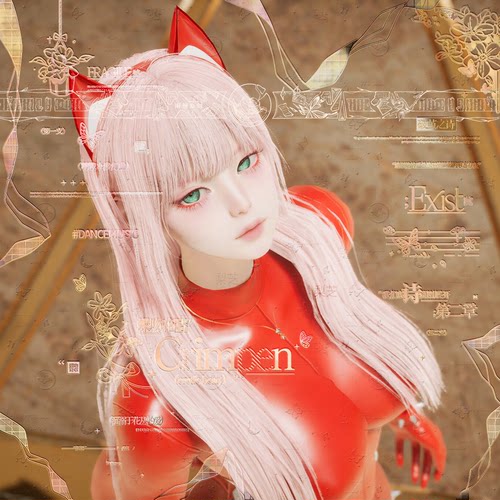 雨桐 永恒之塔2捏脸 国家队02仿妆 aion2天族魔族原创脸型