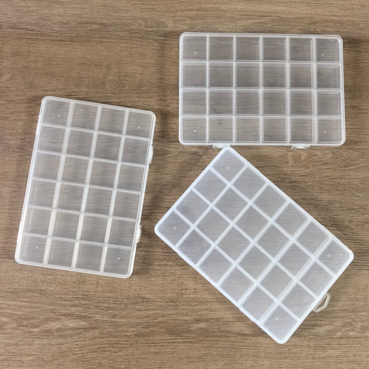 收纳盒拼豆盒戒指耳钉防尘分装图片