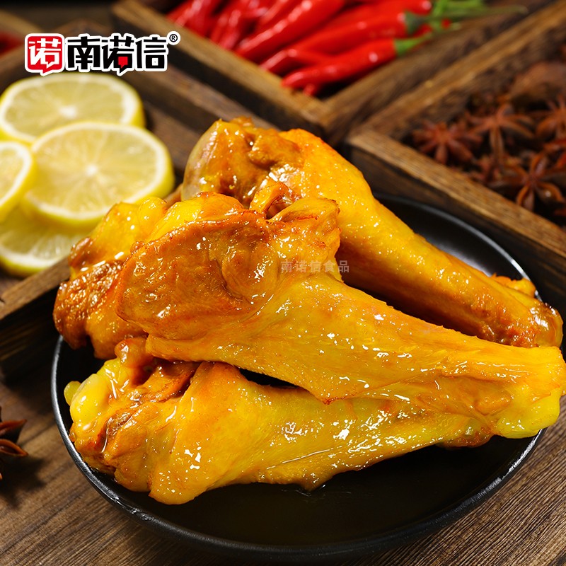 南诺信自营500g散装盐焗鸭肉零食