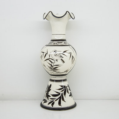 仿古手绘中式风工艺品陶瓷花瓶